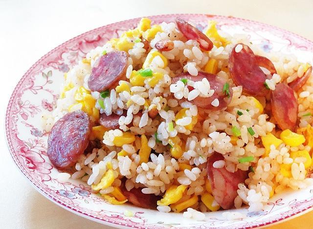 广式腊味炒饭 广式腊味炒饭