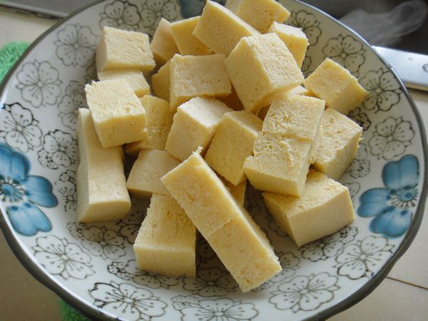 扒冻豆腐 扒冻豆腐