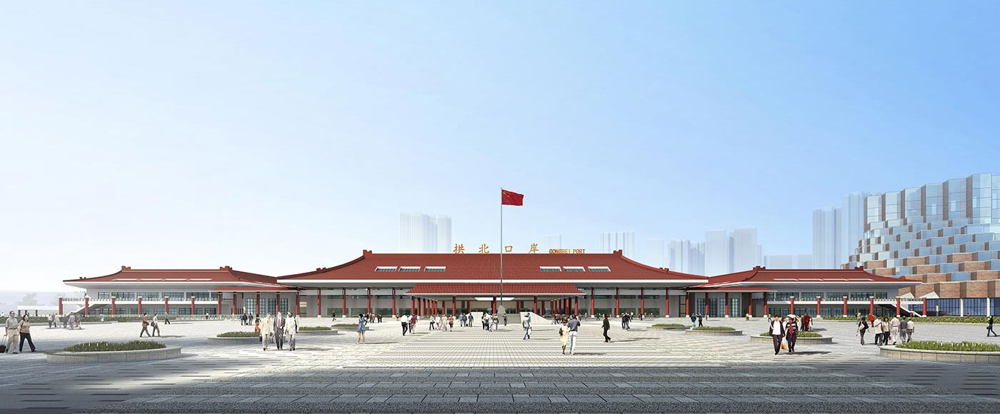 拱北口岸效果图 拱北口岸效果图