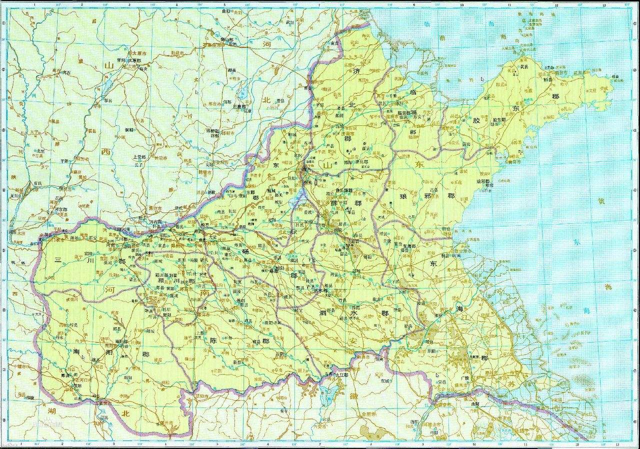 琅琊郡地图 琅琊郡地图