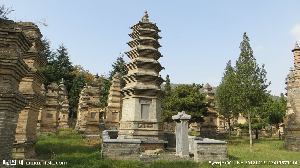 少林寺塔林 少林寺塔林