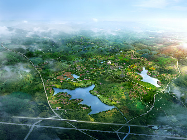 大景区效果图 大景区效果图