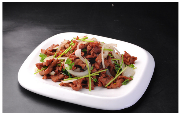 孜然肉丁 孜然肉丁