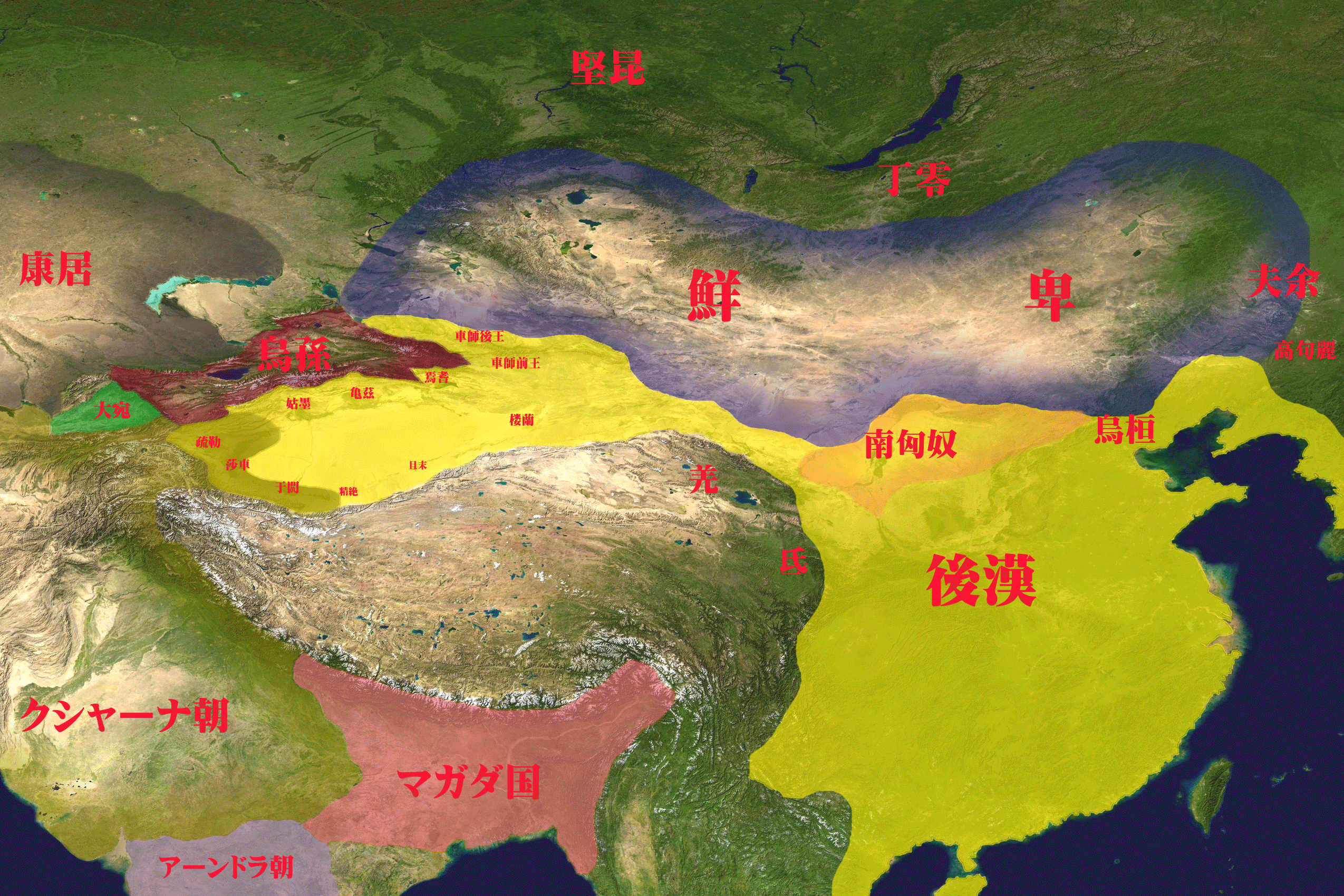 鲜卑时期李陵昆坚国所在位置 鲜卑时期李陵昆坚国所在位置