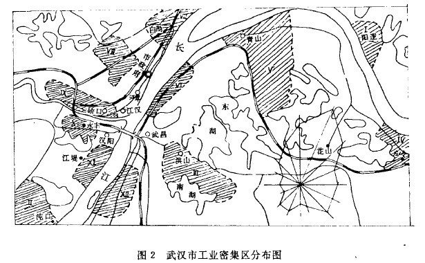 武汉市工业密集区分布图 武汉市工业密集区分布图