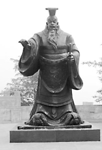 齐桓公雕像 齐桓公雕像