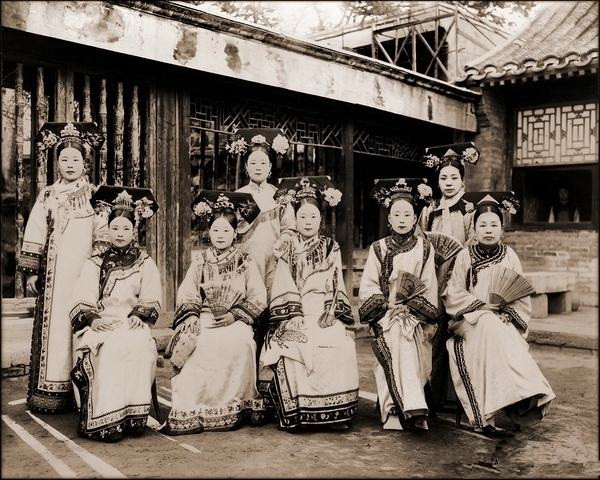 清朝宫女相片 清朝宫女相片
