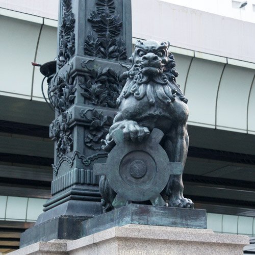 日本桥持盾狮子 日本桥持盾狮子