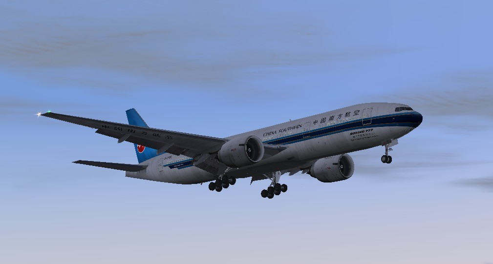 中国南方航空的777-200ER 中国南方航空的777-200ER