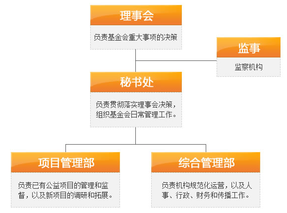 基金会组织结构 基金会组织结构