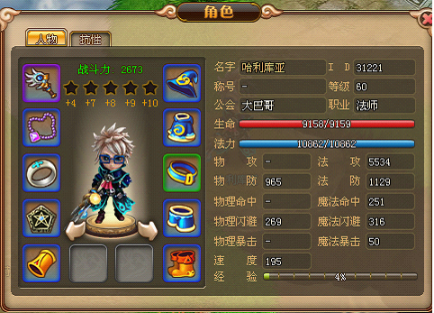 角色属性