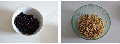 核桃黑豆浆
