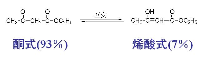 酮式-烯醇式互变 酮式-烯醇式互变