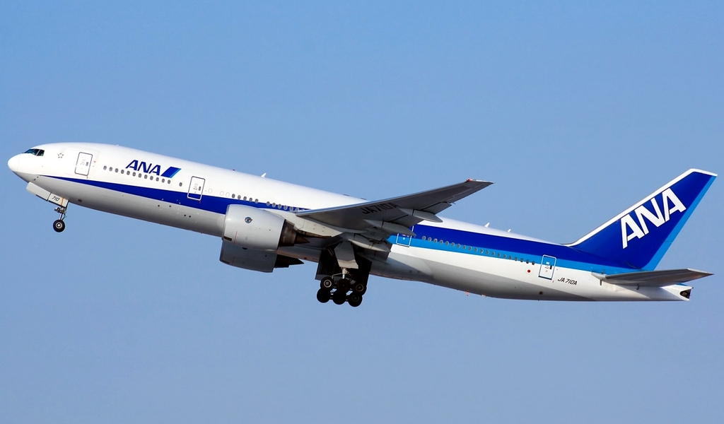 全日空航空公司的波音777-200 全日空航空公司的波音777-200