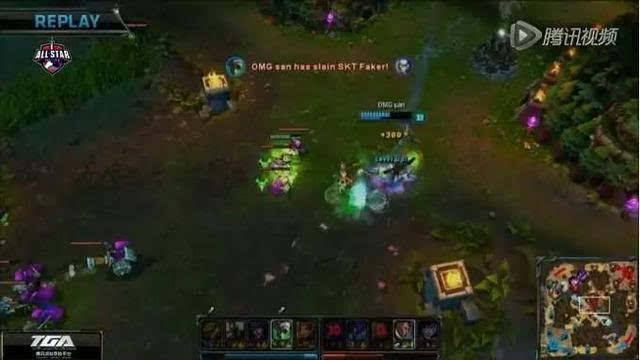 单杀Faker 单杀Faker