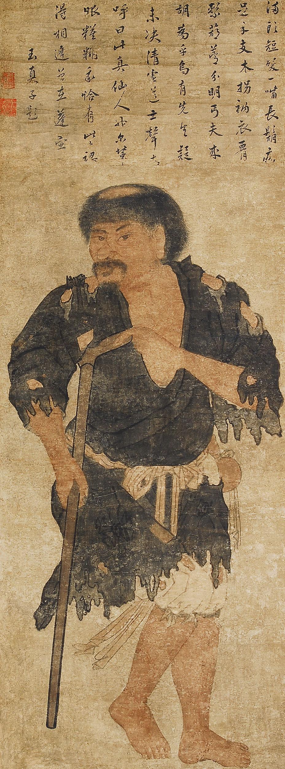 铁拐李像 铁拐李像