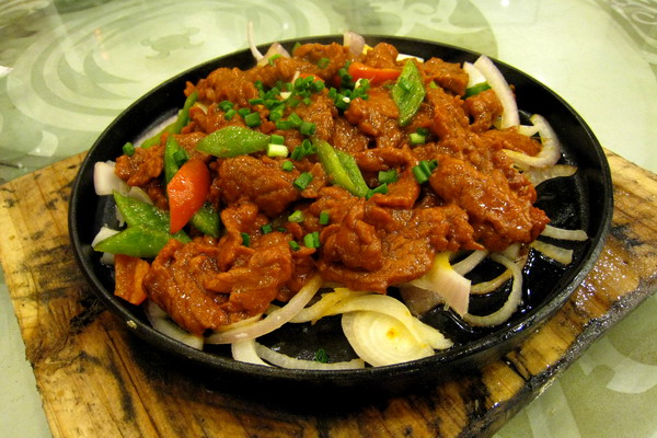 铁板牛肉 铁板牛肉