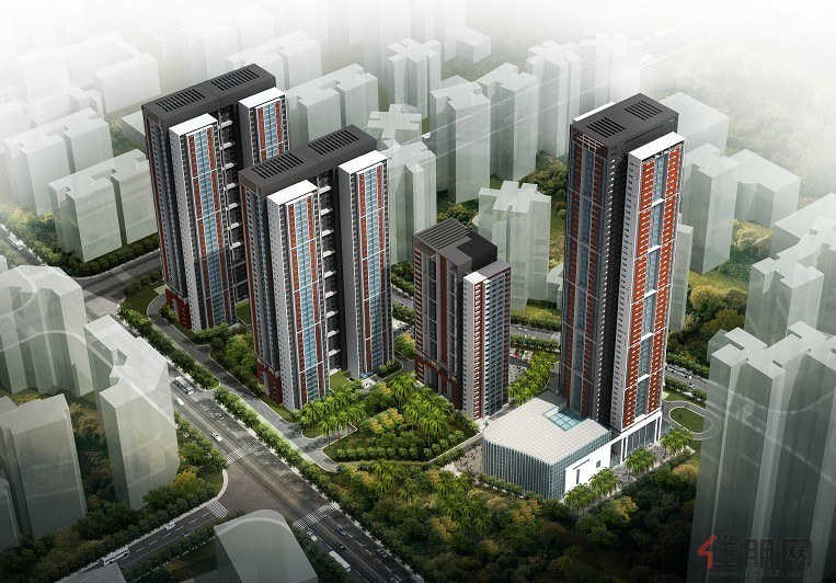 彩虹城·天玺楼盘效果图 彩虹城·天玺楼盘效果图