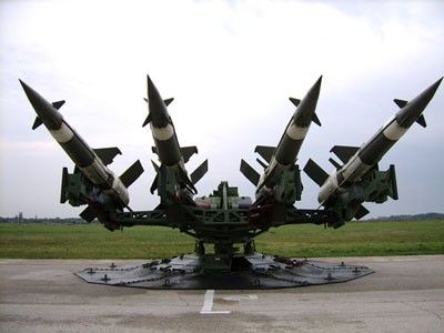 俄制四联装S-125M1T防空飞弹 俄制四联装S-125M1T防空飞弹