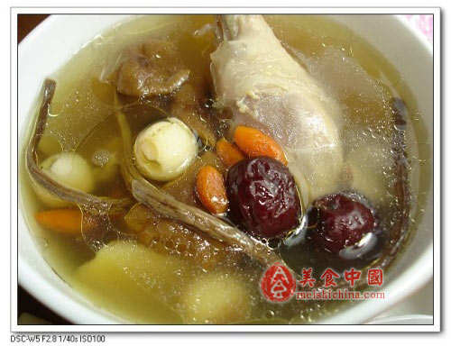 茶树菇炖鸡汤 茶树菇炖鸡汤