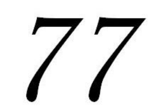 77 77