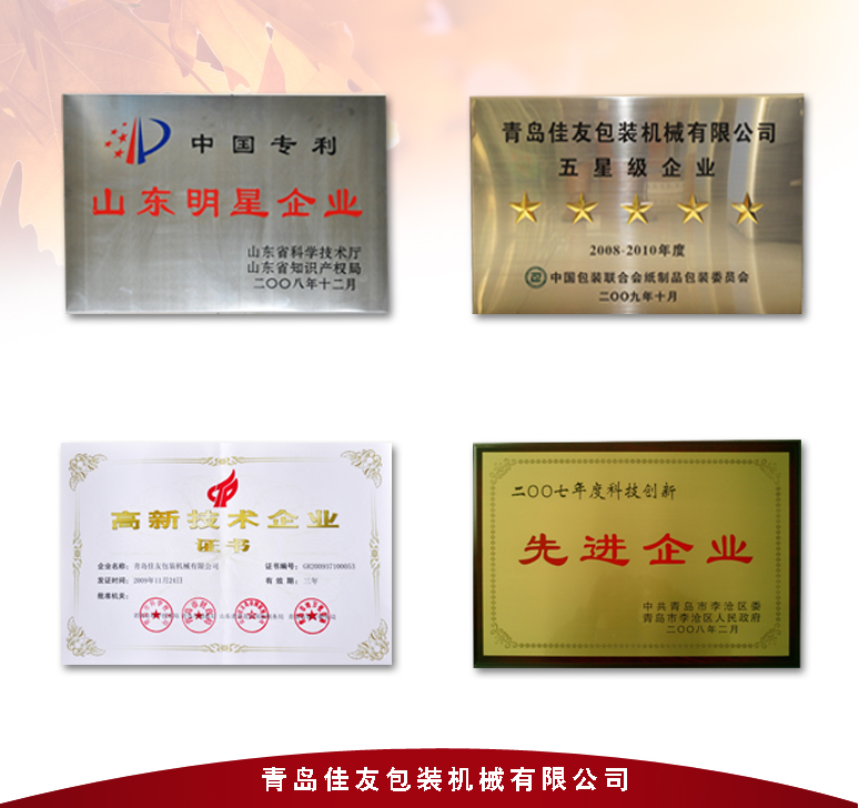 青岛佳友包装机械有限公司 青岛佳友包装机械有限公司