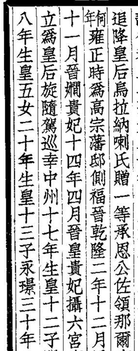皇后乌喇纳喇氏(乾隆帝第二任皇后) 皇后乌喇纳喇氏(乾隆帝第二任皇后)