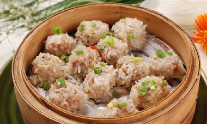蒸珍珠丸子 蒸珍珠丸子