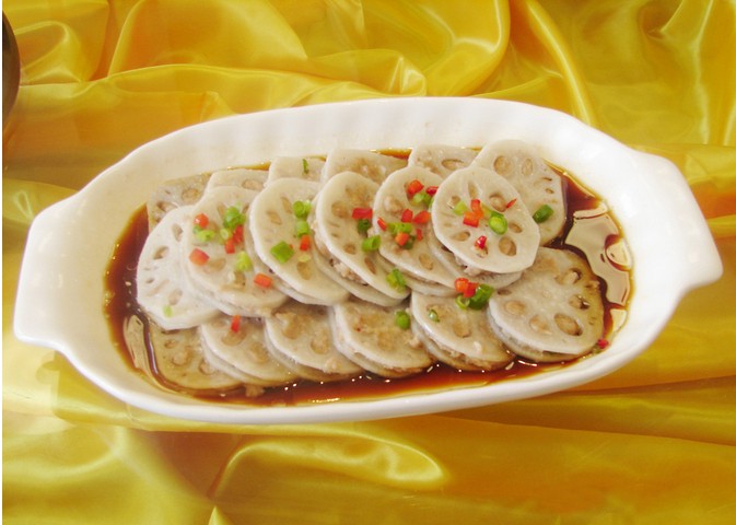 鸡汁莲藕片 鸡汁莲藕片