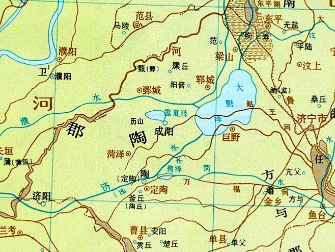 战国地图 战国地图
