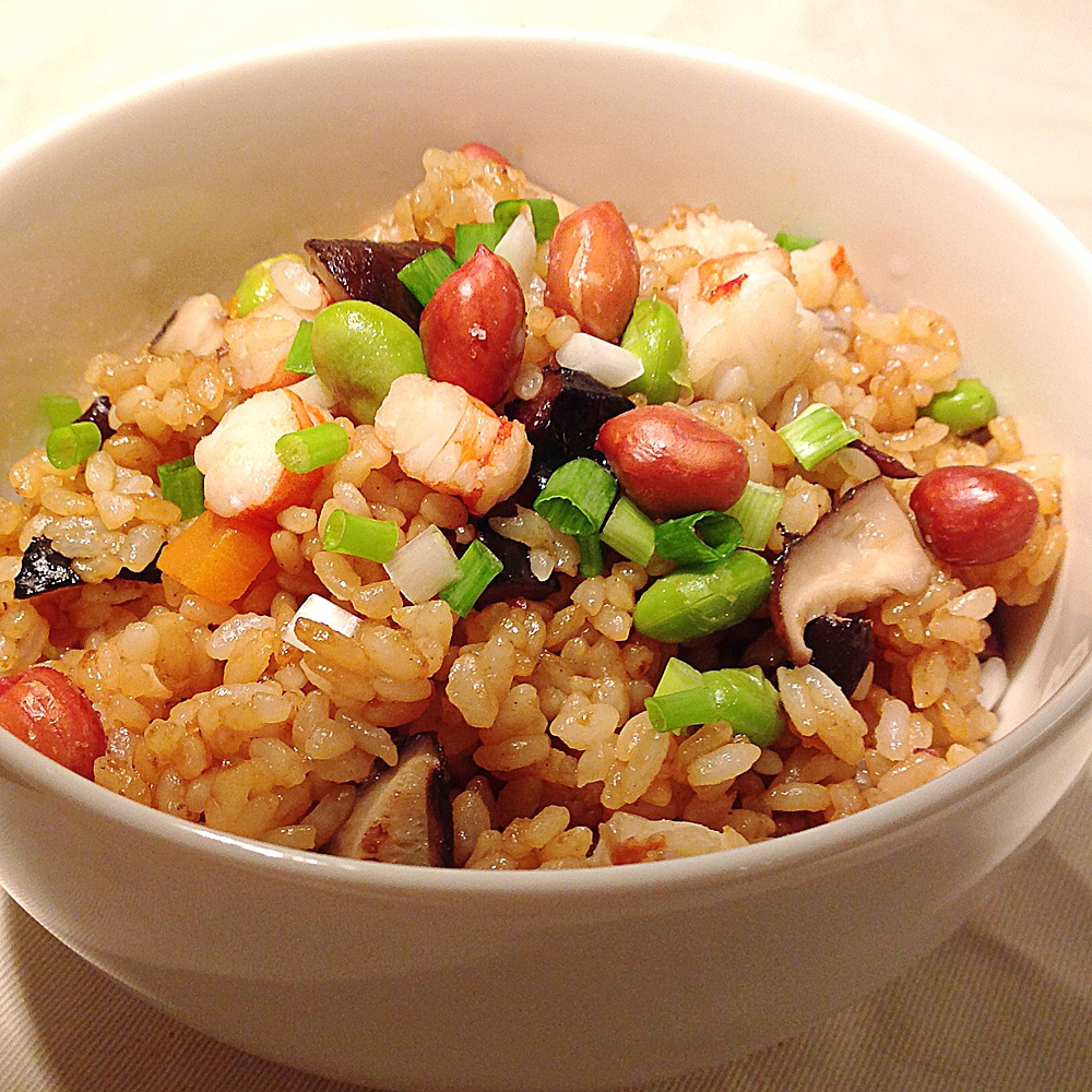榄角虾仁炒饭 榄角虾仁炒饭