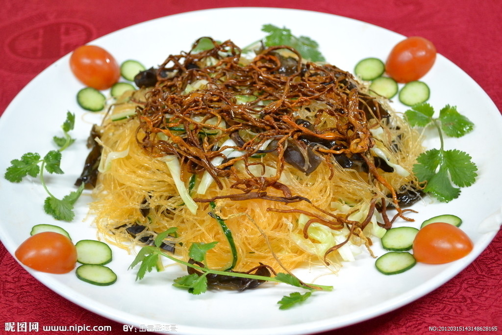 木耳炒冬粉 木耳炒冬粉