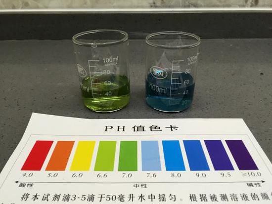 酸硷(石蕊变蓝) 酸硷(石蕊变蓝)