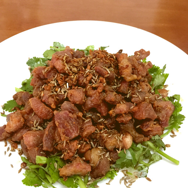 孜然羊肉烩饭 孜然羊肉烩饭