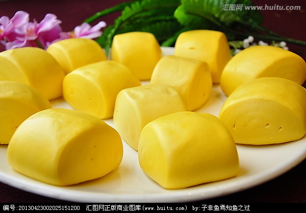 手工南瓜馒头 手工南瓜馒头