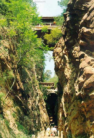 苍岩山风景区 苍岩山风景区