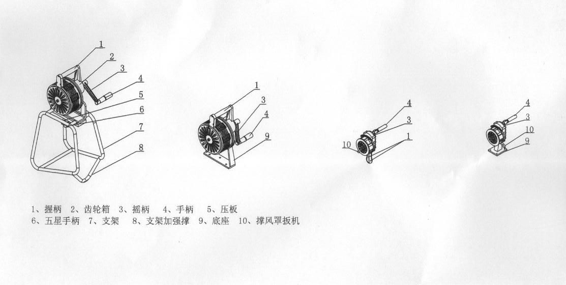 手摇警报器 手摇警报器