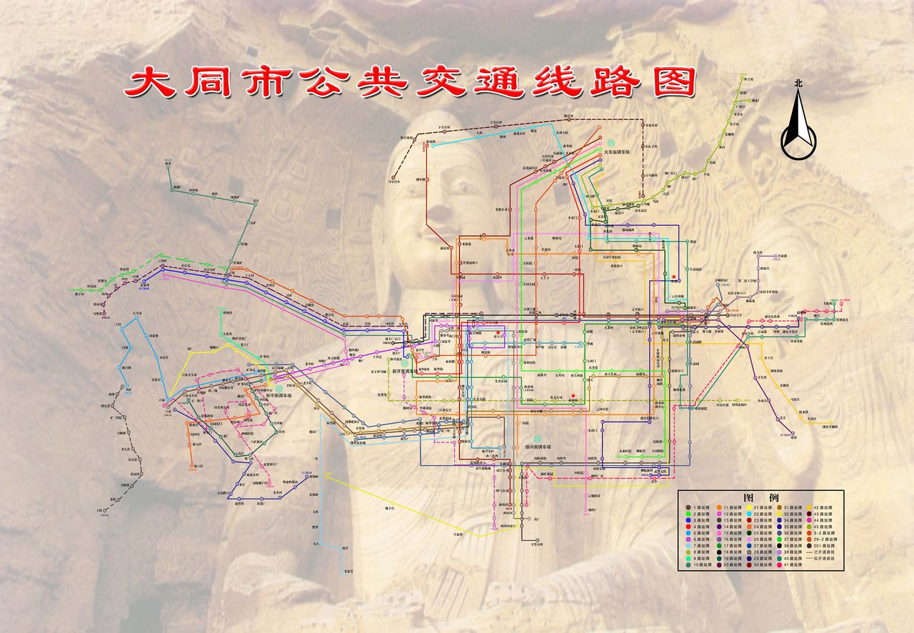 公交线路图 公交线路图