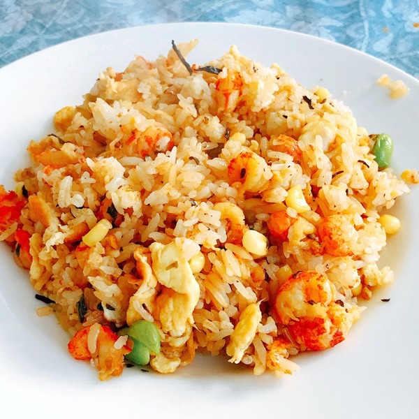香橙虾仁炒饭 香橙虾仁炒饭