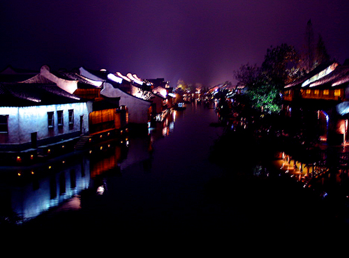 桐乡夜景 桐乡夜景