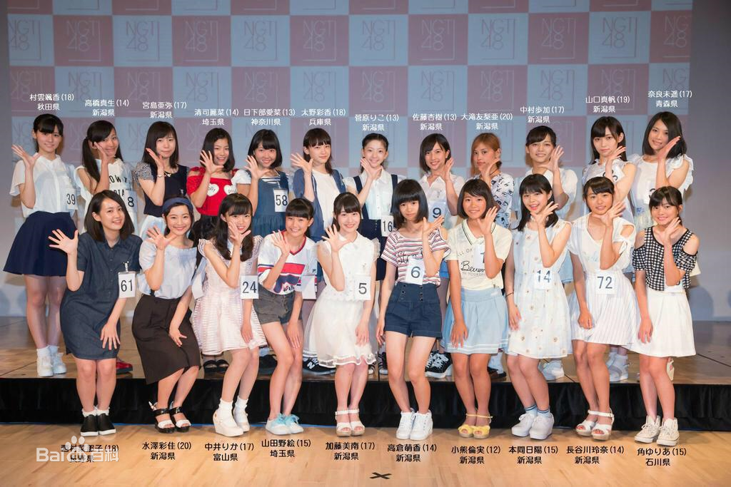 NGT48第1期生徵选合格者(14号 本间日阳) NGT48第1期生徵选合格者(14号 本间日阳)