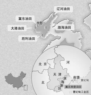 渤海湾周围油田 渤海湾周围油田