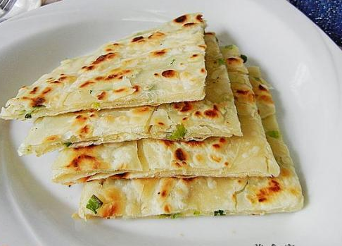 烫麵葱油饼 烫麵葱油饼