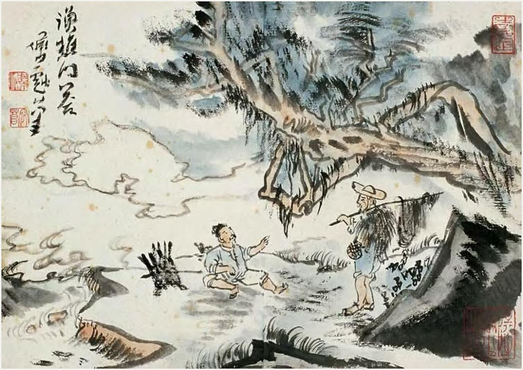 渔樵问答之漫画 渔樵问答之漫画
