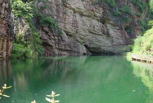 湖洞水风景区 湖洞水风景区