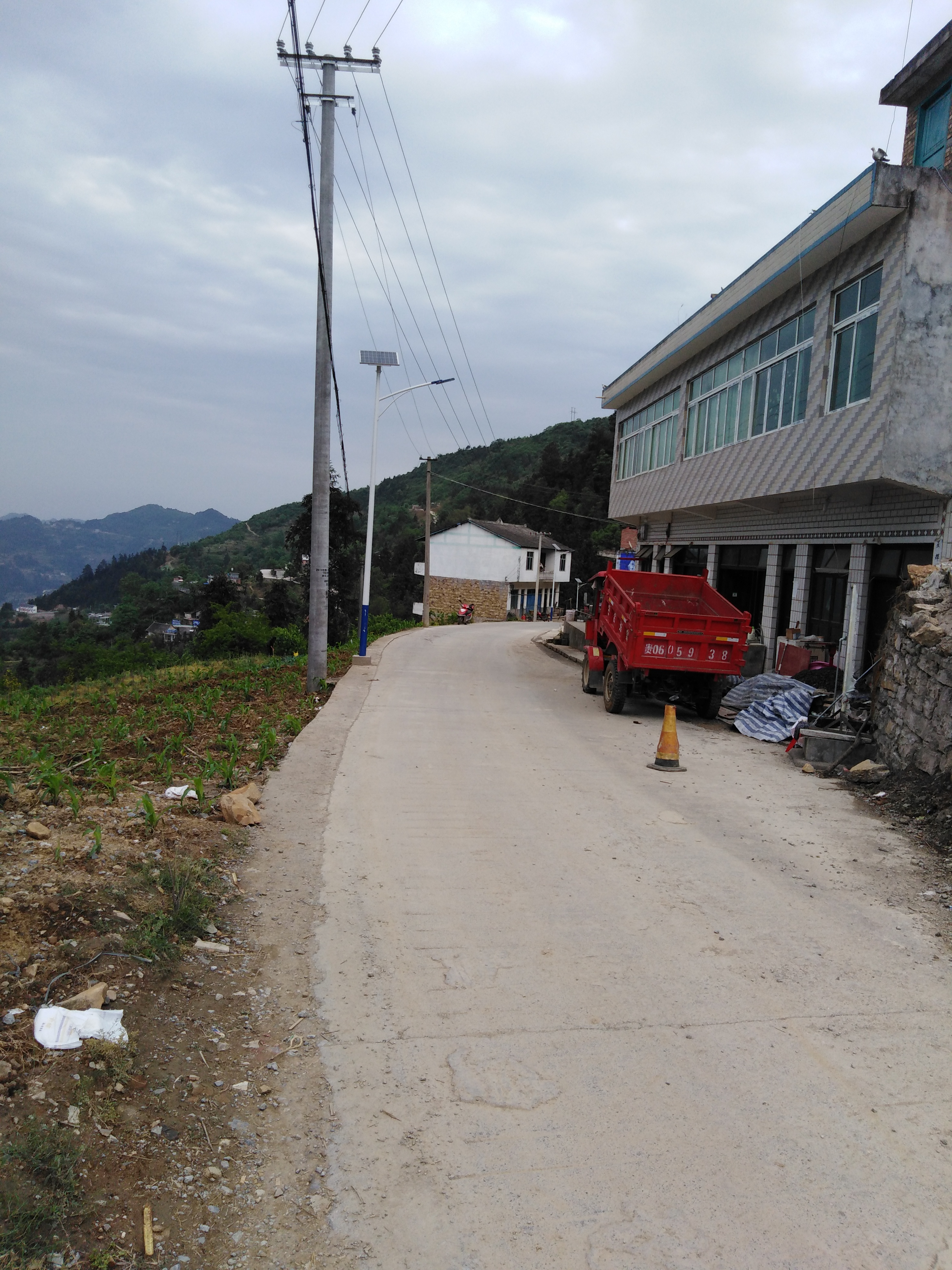 清普公路大坪村路段4 清普公路大坪村路段4