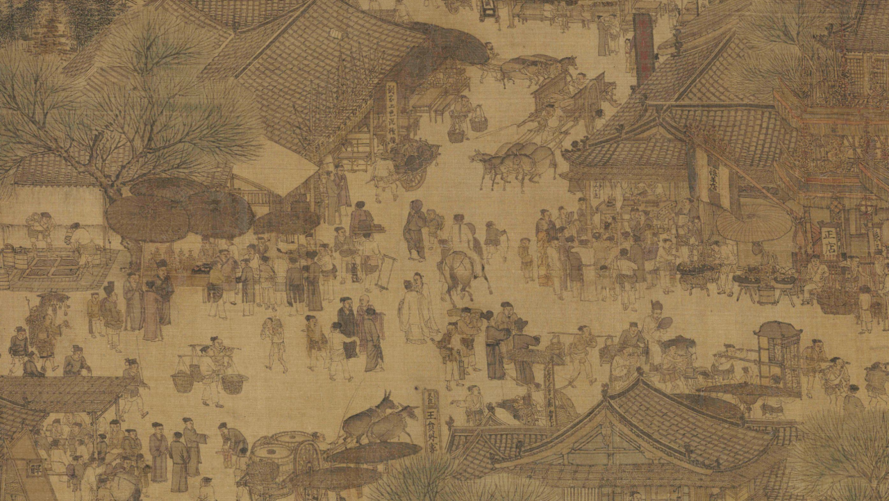 北宋·张择端 清明上河图(开封市中心街景) 北宋·张择端 清明上河图(开封市中心街景)