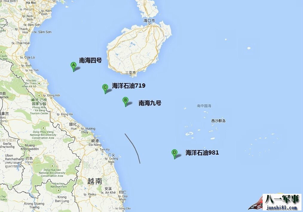 海洋石油981深水半潜式钻井平台(海洋石油981) 海洋石油981深水半潜式钻井平台(海洋石油981)