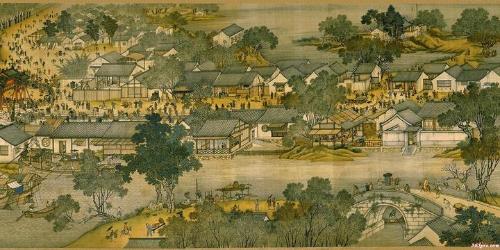 《清明上河图》局部 《清明上河图》局部