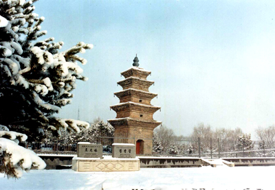 渤海时代建灵光塔 渤海时代建灵光塔